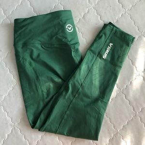 Virus Omega Bioceramic 7/8 Leggings Green Crossfit